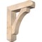 Ekena Millwork Legacy Craftsman Smooth Bracket w/ Offset Brace, Douglas Fir, 7 1/2"W x 30"D x 34"H BKT0806X30X34LEC04SDF - alternate 1